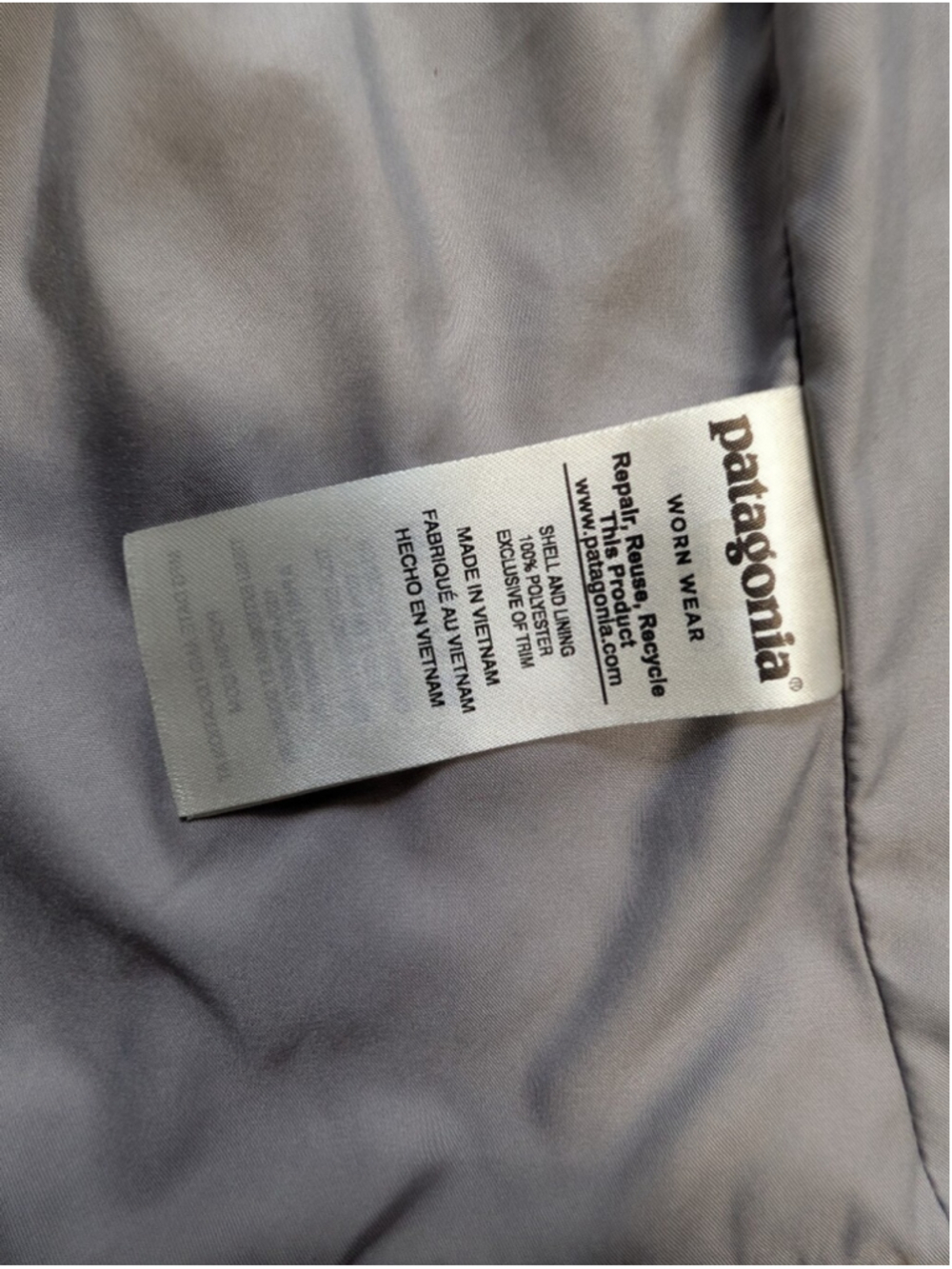 Patagonia Los Gatos Fleece Vest Full Zip Plush Cozy Gray Women's Small - Picture 5 of 7